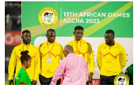 Ghana's men’s 4x100m relay team