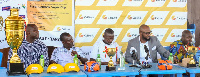 At the launch of the Ghana Beach Soccer 2018 Super Cup