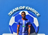 Ghanaian forward Kwame Peprah