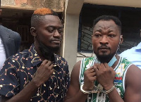 LilWin (left) was in court to sympathize with Funny Face