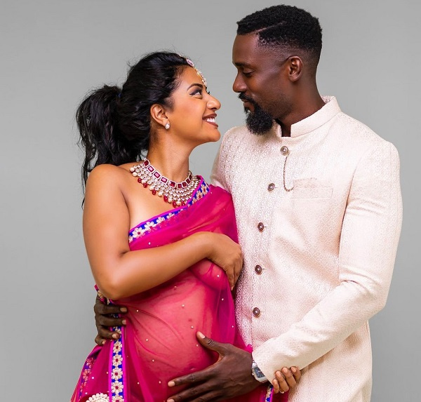 Remya and husband, Mawuli Gavor