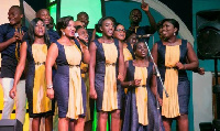 File photo; A picture of Ghanaian singing group, Em'praise Inc