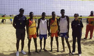 Ghanas Beach Volleyball Team