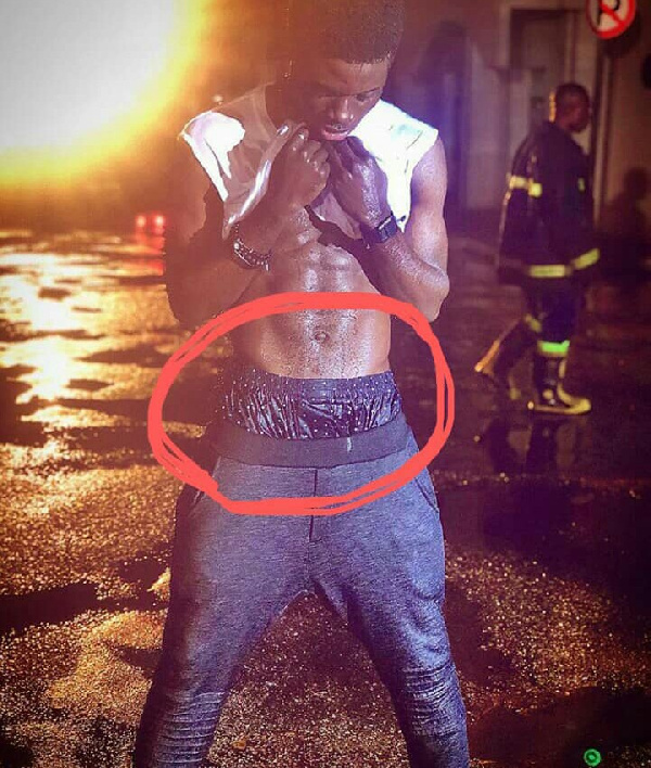 Kuami Eugene ended up being mocked after an attempt to showed off his packs