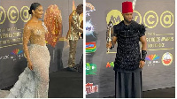 Some of di people for di 2022 Africa Magic Viewers Choice Awards