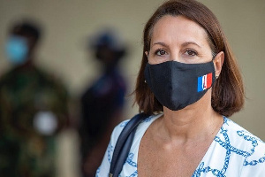 H.E Anne Sophie Ave, French Ambassador to Ghana