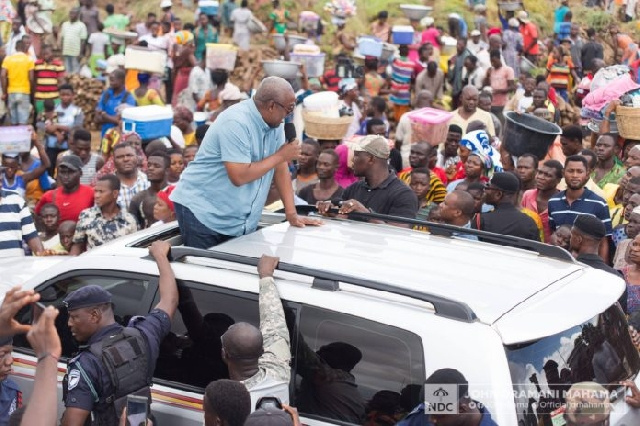 John Dramani Mahama addresses party faithful