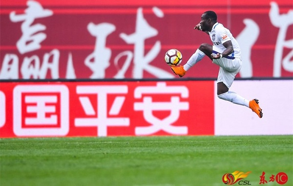 Frank Acheampong has scored 7 goals in the Chinese Super League