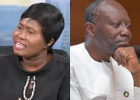 Private legal practitioner, Beatrice Annan and Finance Minister, Ken Ofori-Atta