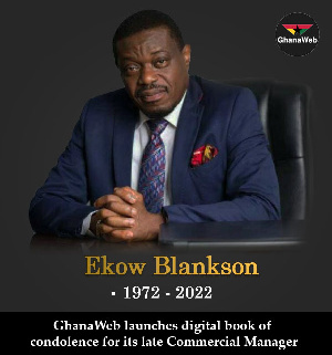 Ekow Blankson died on October 3, 2022.