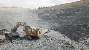 File photo - Lime stone mining