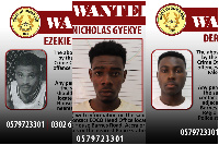 The three men are wanted by the EOCO for various crime-related issues