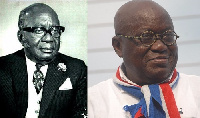 The late Edward Akufo-Addo and son, Nana Addo Dankwa Akufo-Addo