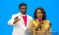 Bishop Charles Agyinasare and his wife