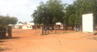 The front view of Walewale District Hospital