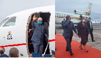 Ghana's presidential being used by Guinea-Bissau president Sissoco Embalo