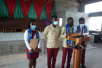 The Executives, who were inducted into office at the E.P. Church, Kekeli Chape