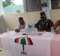 Some Branch Executives  of the NDC in Kwahu Afram Plains North