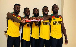 Ghana's relay team