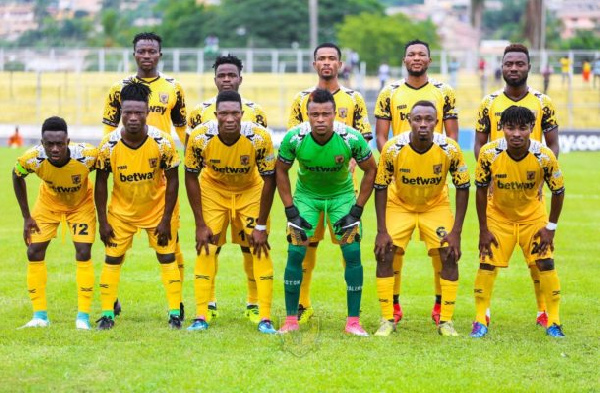 Ashgold players celebrating their victory