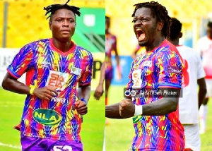 Accra Hearts of Oak duo, Sulley Muntari and Samuel Inkoom