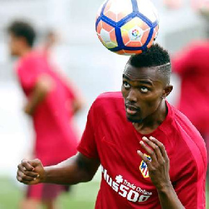 Mensah signed a six-year deal with Atletico Madrid in 2015