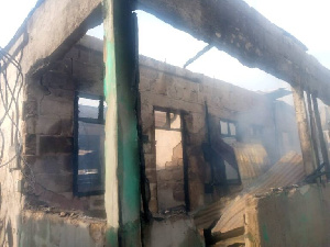 The fire outbreak is said to have forced ECG to cut power supply to adjoining neighbourhoods