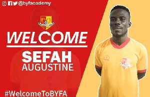 Midfielder, Augustine Sefah