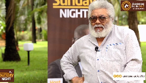 Former President, Flt. Jerry Rawlings John