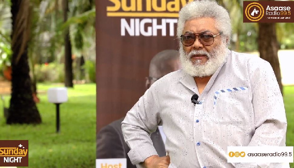 Former President, Flt. Jerry Rawlings John