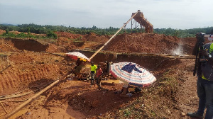 Illegal Mining Ashanti Abu Jinapor Tour