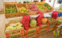 File photo: Foodstuff displayed