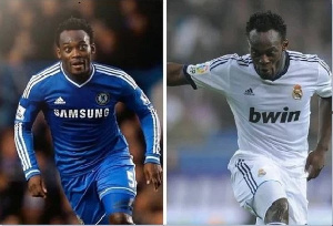 Michael Essien Chelsea And Madrid