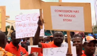 Messages on their placards centred on a range of issues