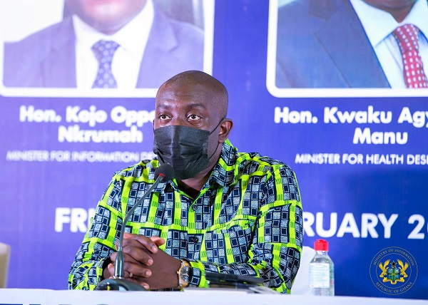 Information Minister, Kojo Oppong-Nkrumah