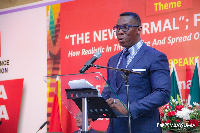 Dr. Justice Yaw Ofori, Commissioner of Insurance at the NIC