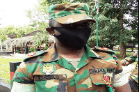 Akim-Achiase Chief Instructor, jungle training of Ghana Armed Forces Major Bright Basuglo