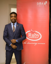 UBA Ghana's Digital Marketer,  Edward Asare