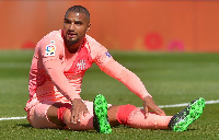 Boateng started in a weakened Barcelona side as coach Ernesto Velverde rested key players