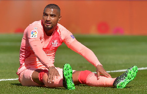 Boateng started in a weakened Barcelona side as coach Ernesto Velverde rested key players