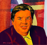 South African billionaire Johann Rupert