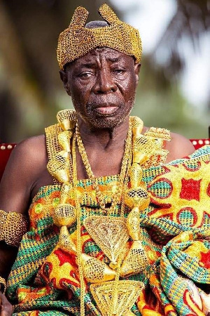 Nana Badu Bonso XV, Paramount Chief of the Ahanta Traditional Area