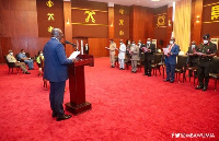 Vice President Dr. Mahamudu Bawumia during the inauguration