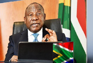 South African President, Cyril Ramaphosa