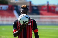 USM Alger striker, Kwame Opoku