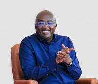 The vice president of Ghana, Dr. Mahamudu Bawumia