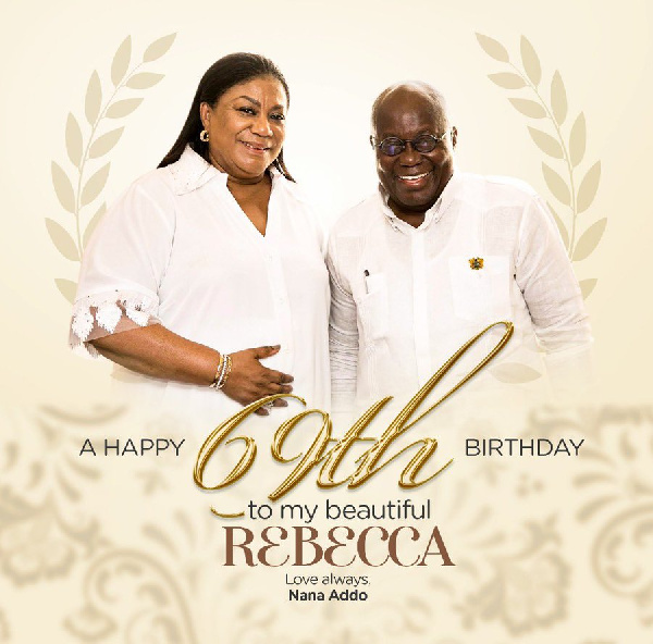 First Lady Rebecca Akufo-Addo celebrated her 69th birthday