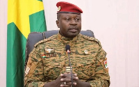 Lt. Col. Paul-Henri Sandaogo Damiba, ousted Burkina Faso junta leader