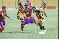 Accra Hearts of Oak drew 2-2 with Ashantigold on matchday two