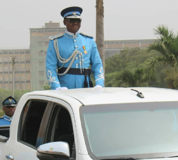 Outgoing Sector Commander, Assistant Commissioner Julius Aweya Kantum (Rtd)